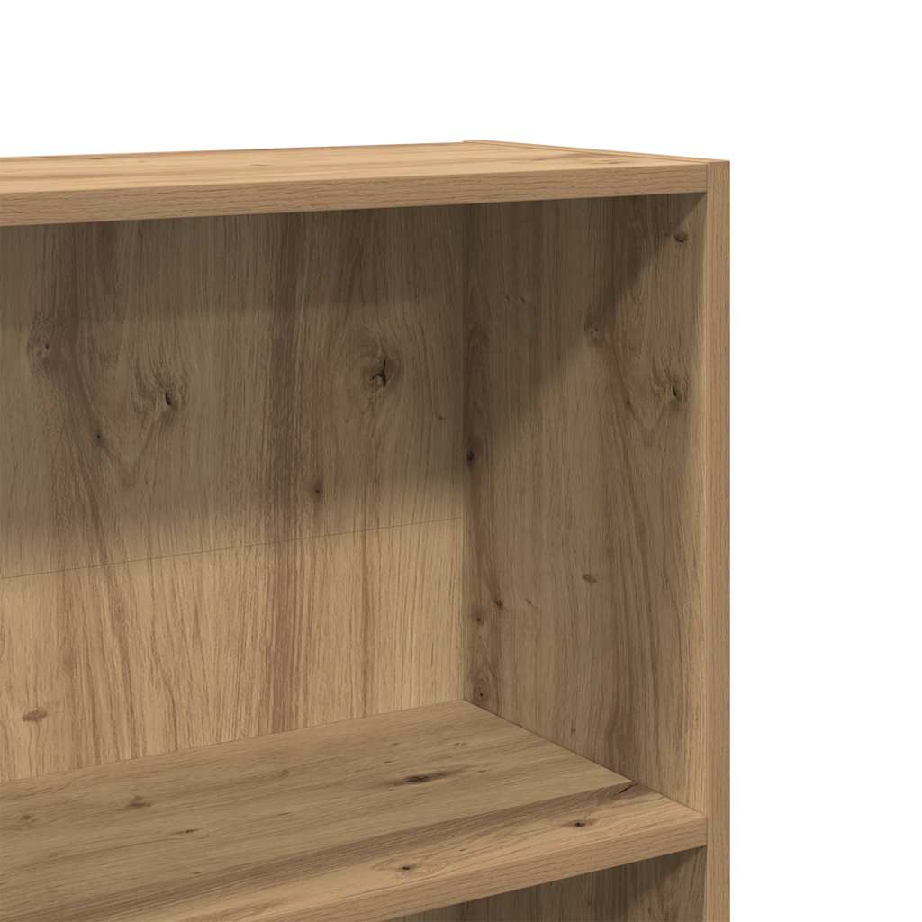 Bücherregal Weiß 40x24x75 cm Holzwerkstoff