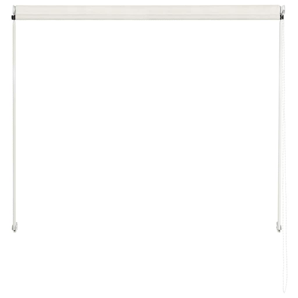 Einziehbare Markise 150×150 cm Blau und Weiß
