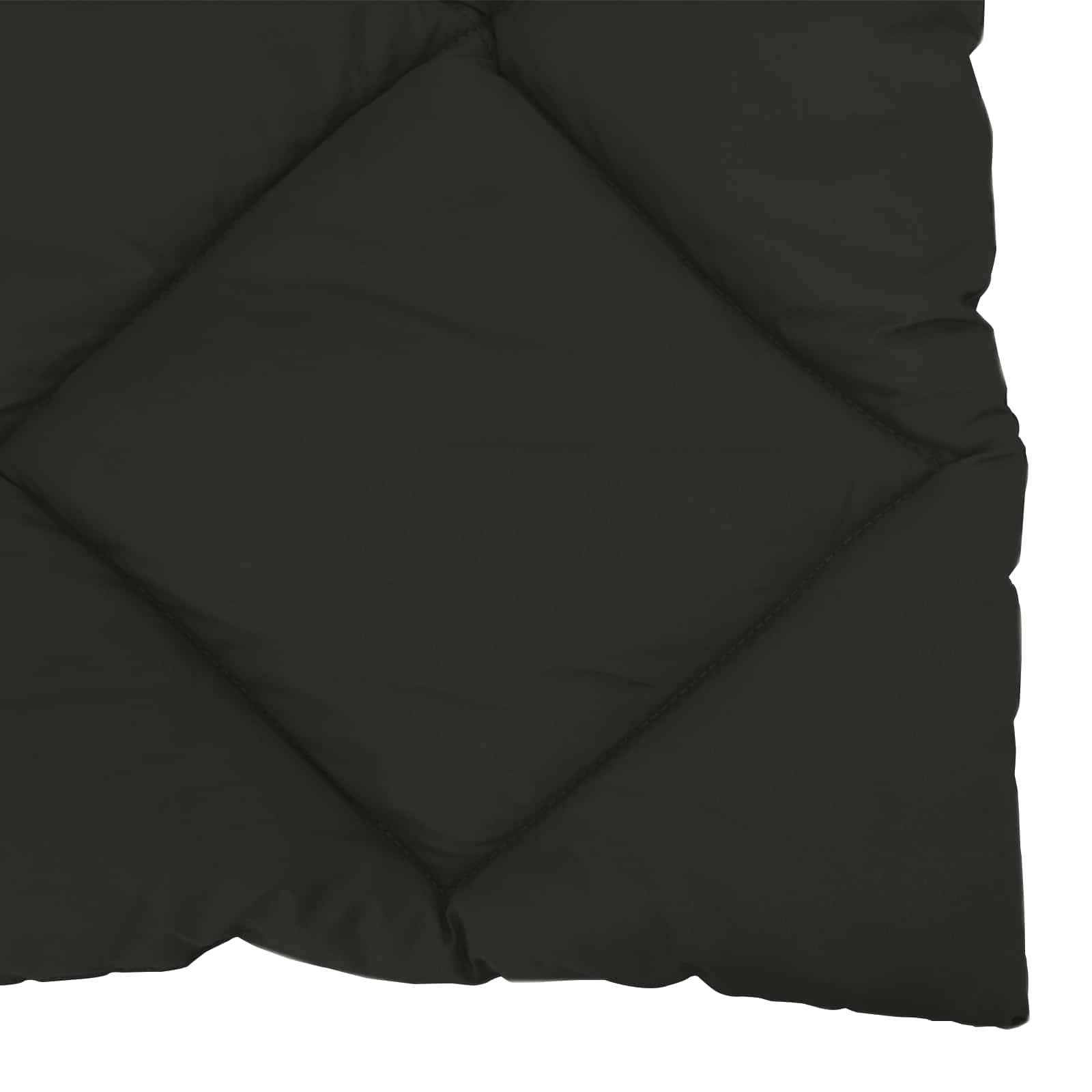 Ganzjahresbettdecke Anthrazit 135 x 200 cm Mikrofaser