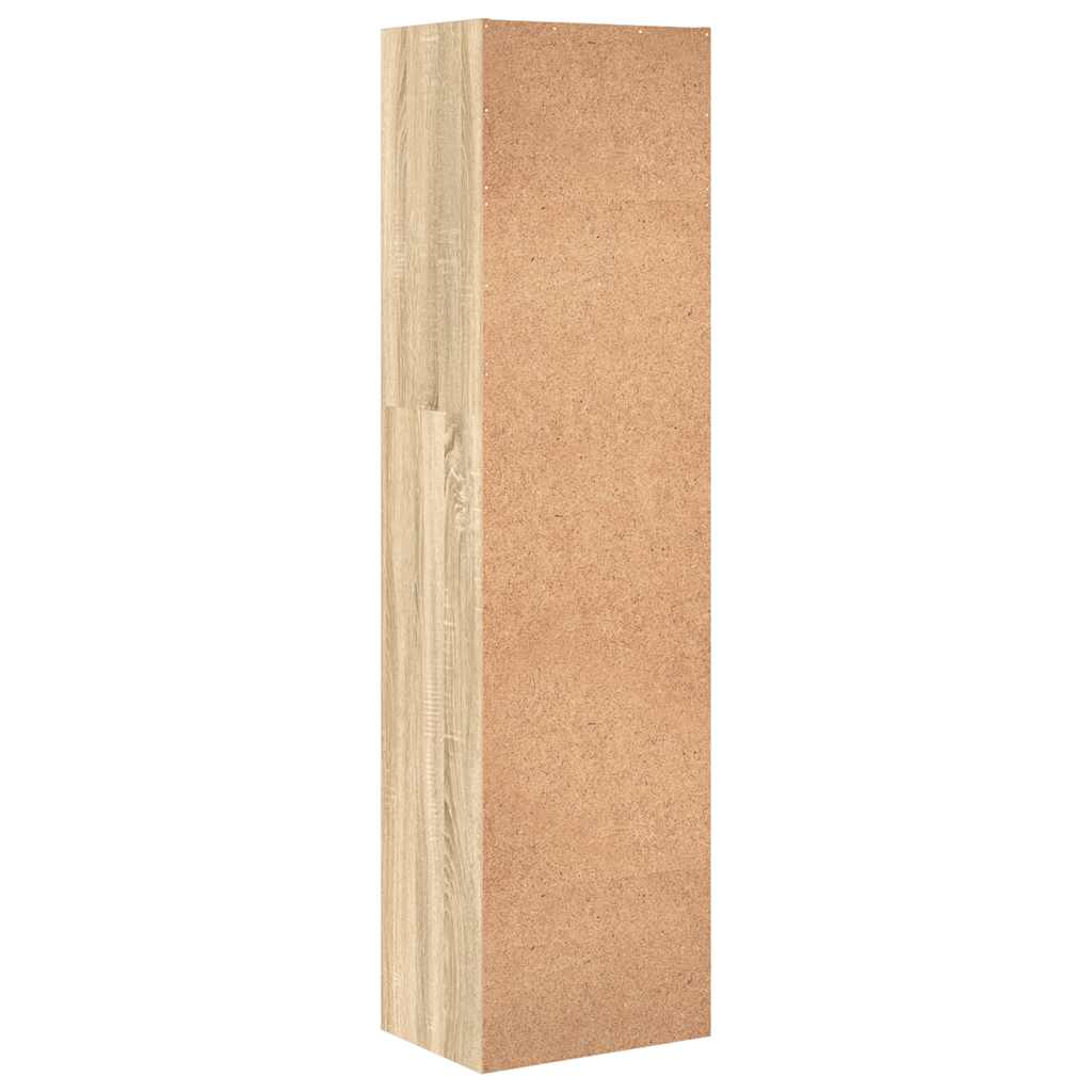 Bücherregal Weiß 80x30x189 cm Holzwerkstoff