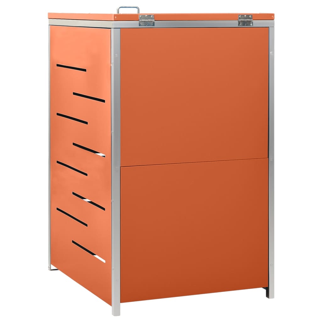 Mülltonnenbox für 3 Tonnen 207x77,5x112,5 cm Edelstahl