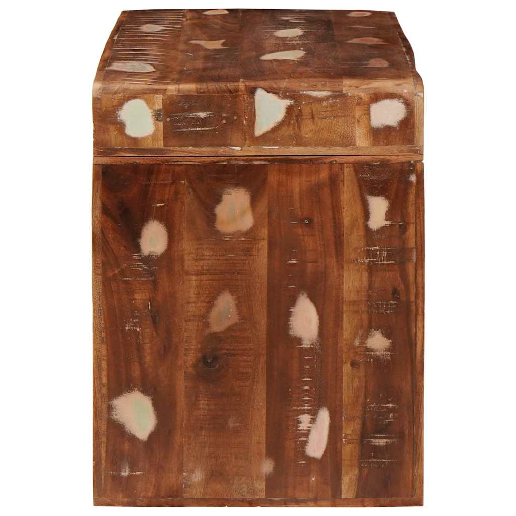 Beistelltisch Braun 60 x 35 x 46 cm Massivholz Mango