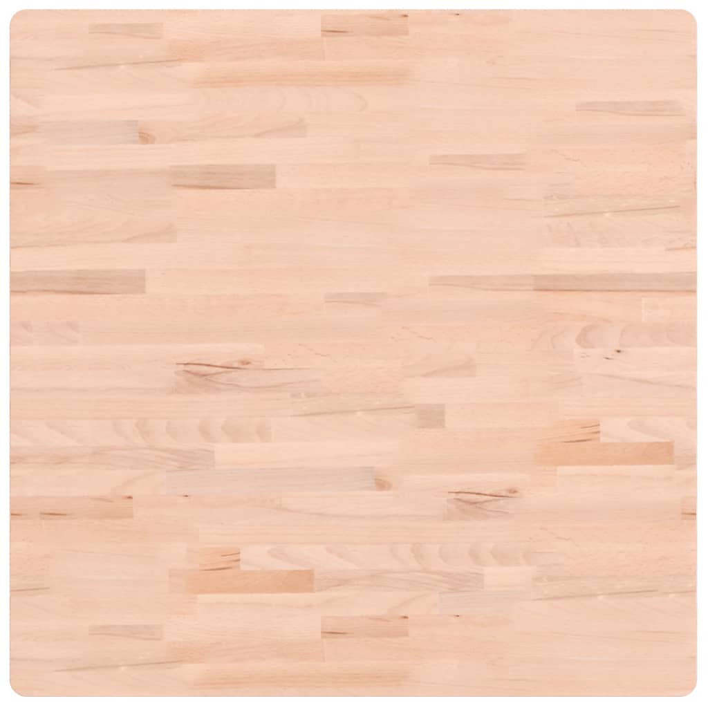 Tischplatte Ø30x1,5 cm Rund Massivholz Buche