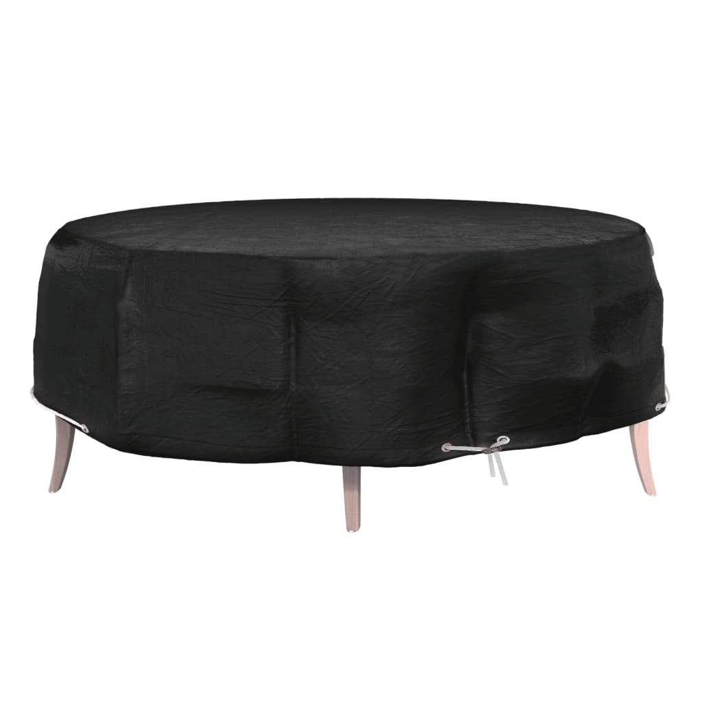 Abdeckungen für Lounge-Insel 2 Stk. 8 Ösen Ø188x50 cm Rund