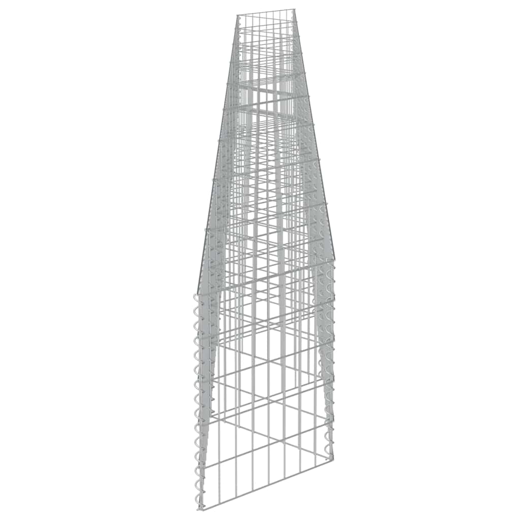 Gabionenwand Verzinkter Stahl 450×30×100 cm