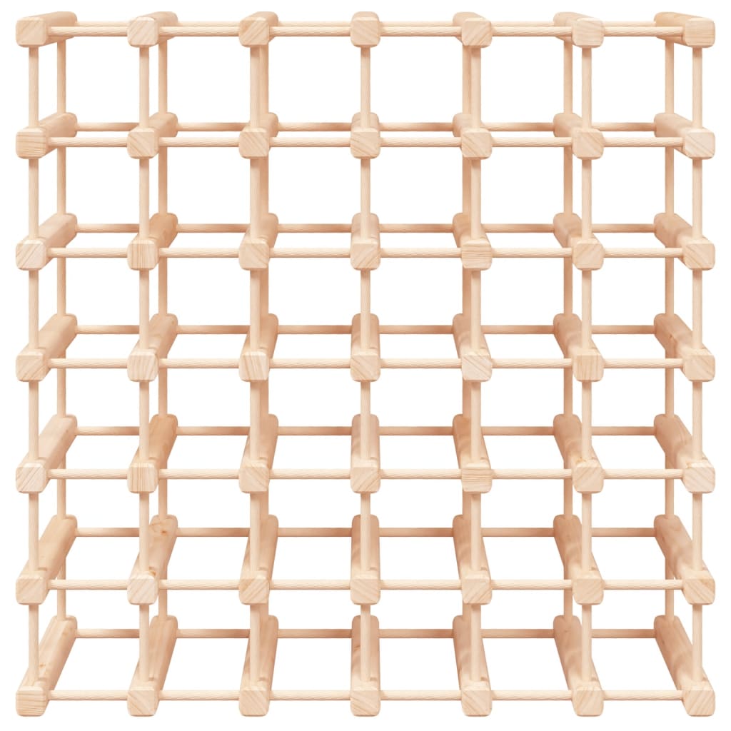 Weinregal für 20 Flaschen 46,5x23x46,5 cm Massivholz Kiefer