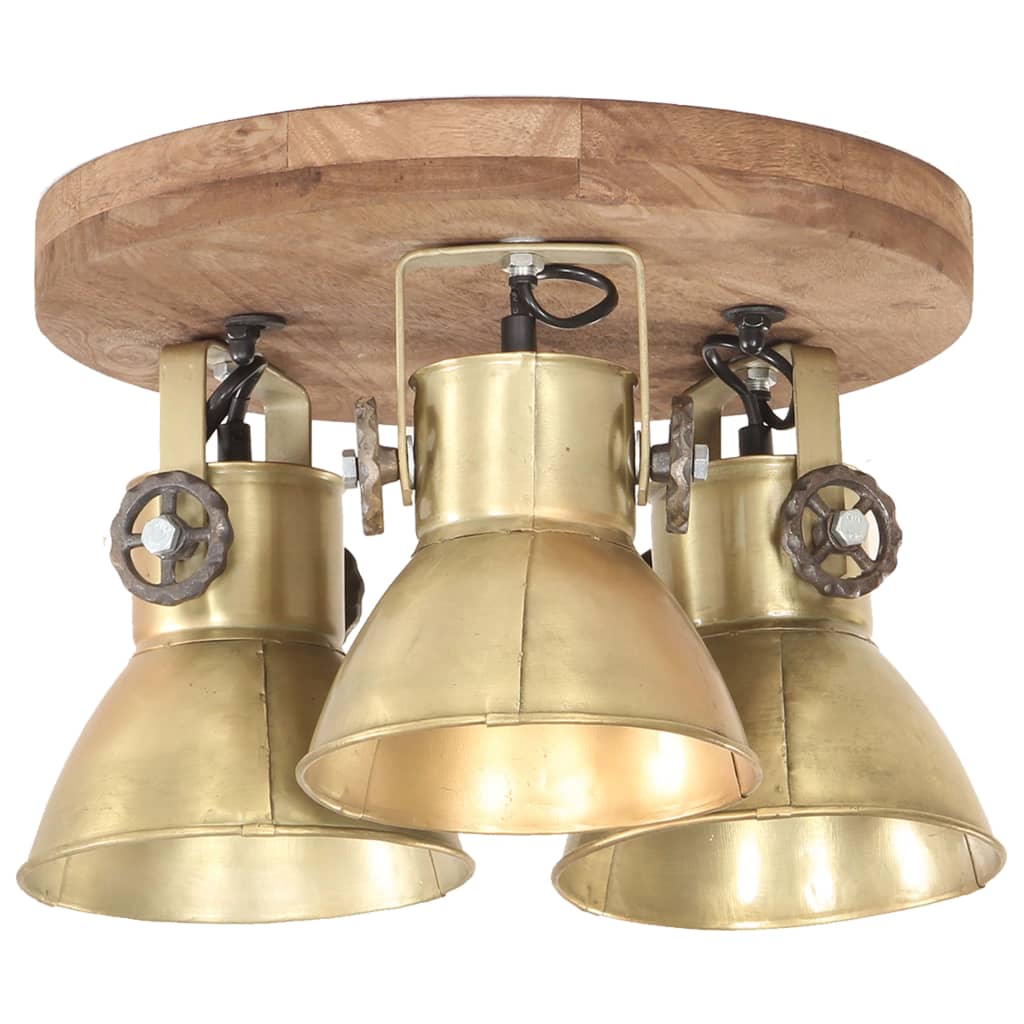 Wandlampe Industriestil Silbern 45x25 cm E27