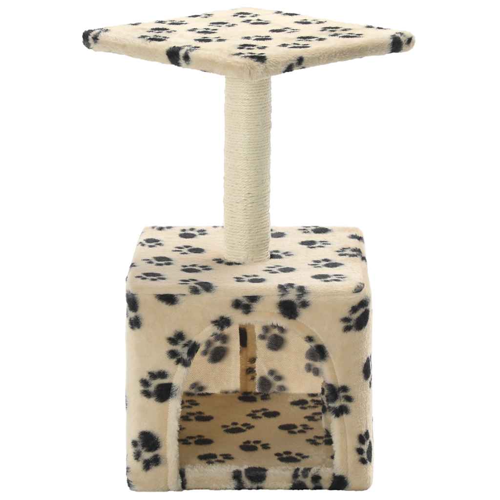 Katzen-Kratzbaum Sisal 55 cm Grau
