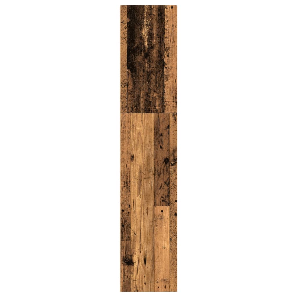 Bücherregal Weiß 80x30x189 cm Holzwerkstoff