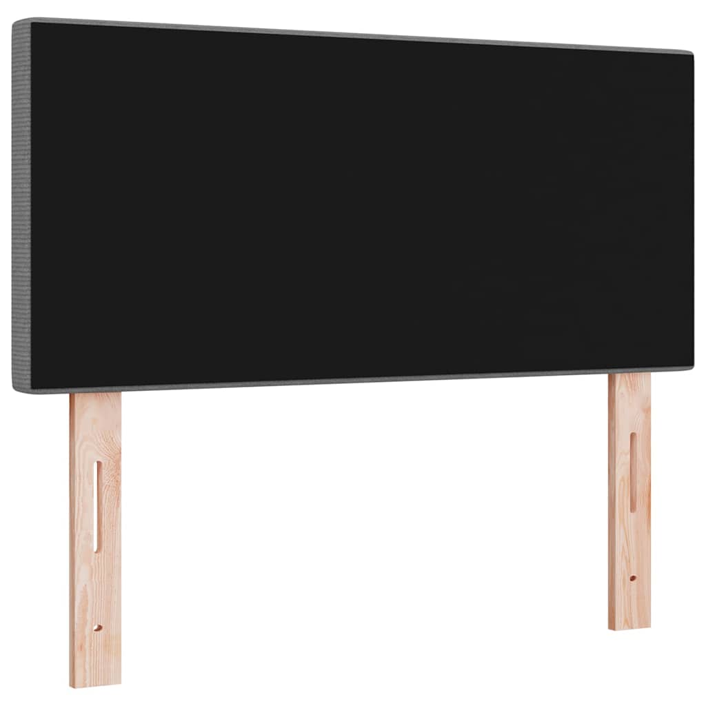 Kopfteil Hellgrau 80 cm Cordstoff