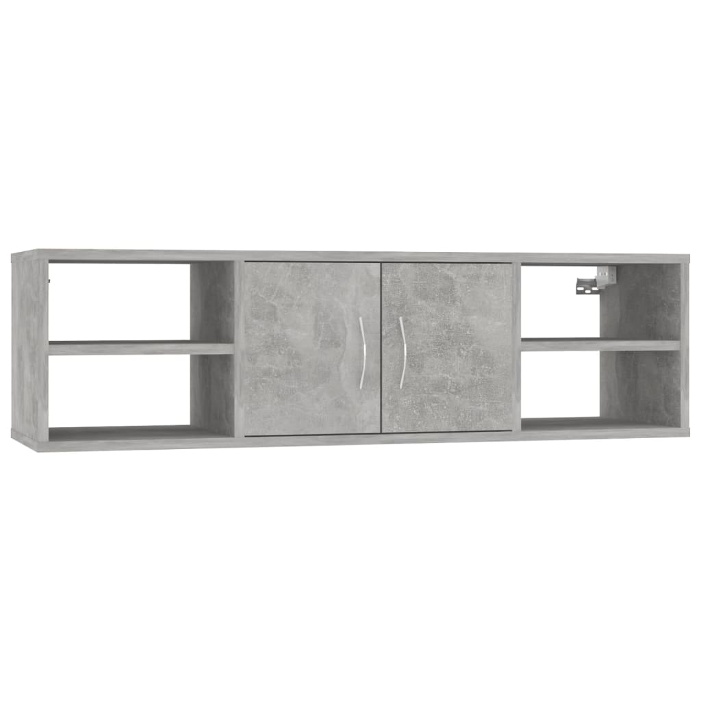 Wandregal Weiß 102x30x29 cm Holzwerkstoff