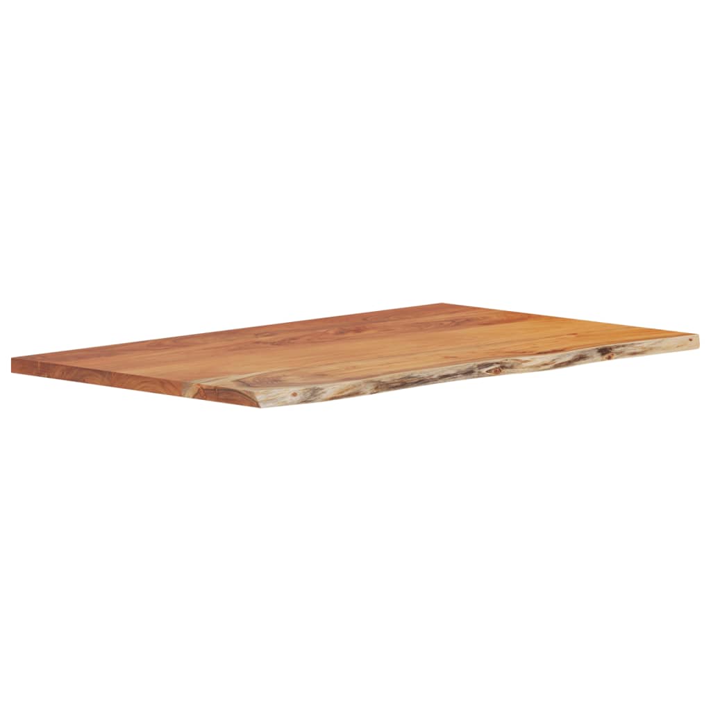 Wandregal 40x20x2,5 cm Rechteckig Massivholz Akazie Baumkante
