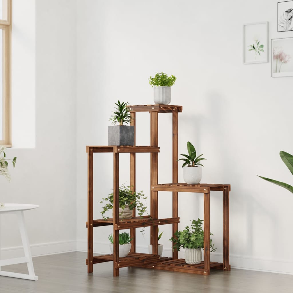 Blumenständer 110x25x96 cm Massivholz Tanne