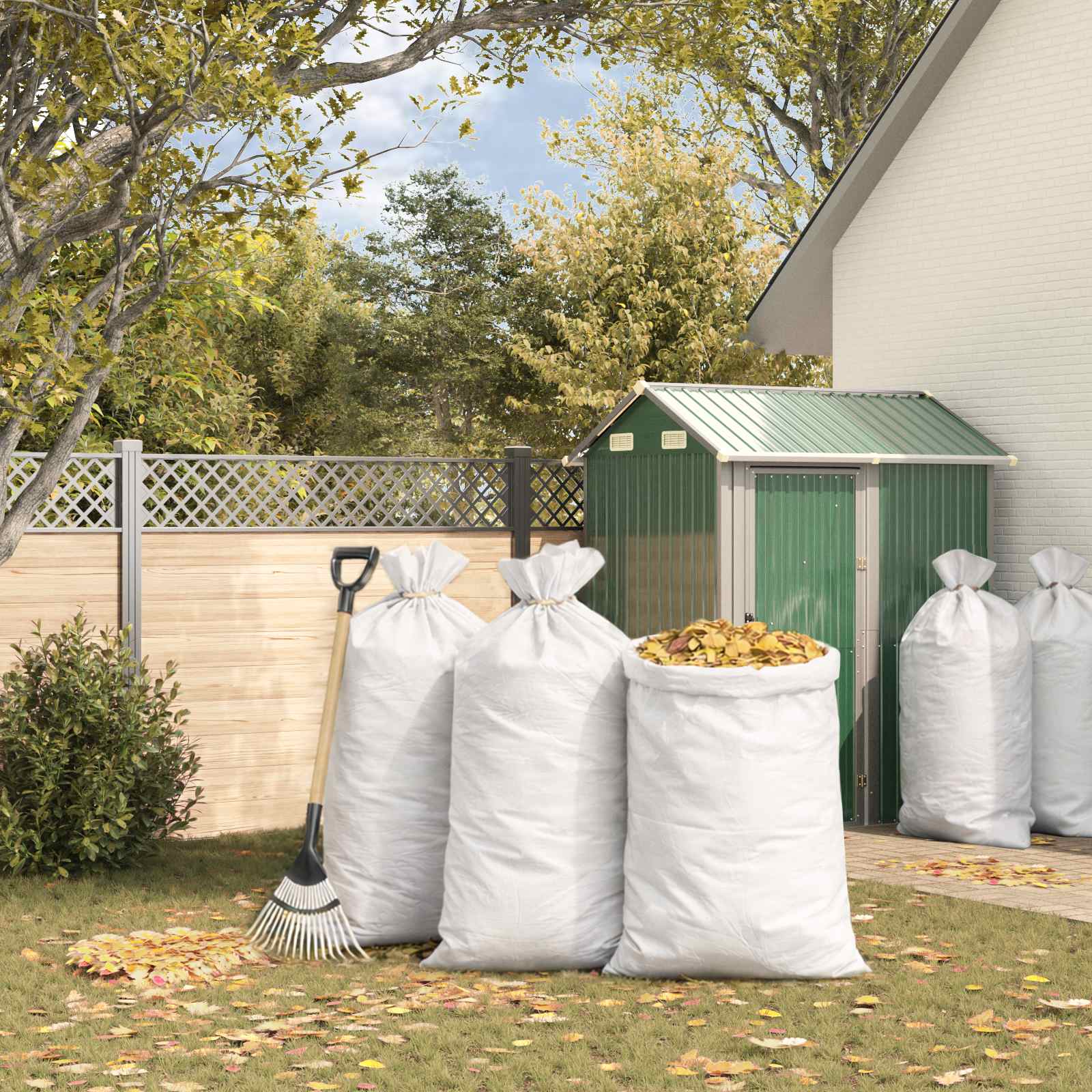 Gewebte Säcke 10 pcs Weiß 30 x 45 cm PP