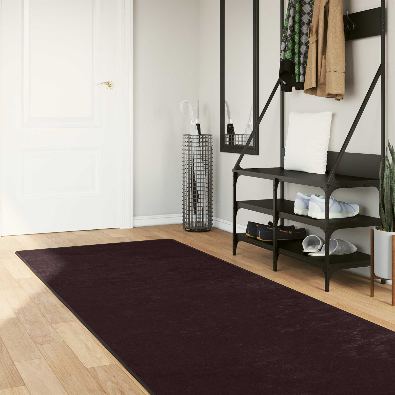 Teppich Waschbar Mehrfarbig 160x230 cm