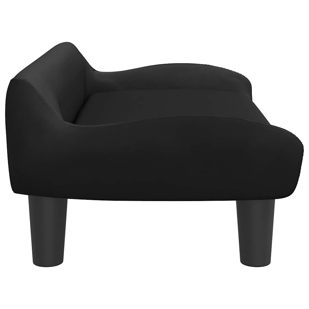 Hundebett Creme 70x40x24 cm Stoff