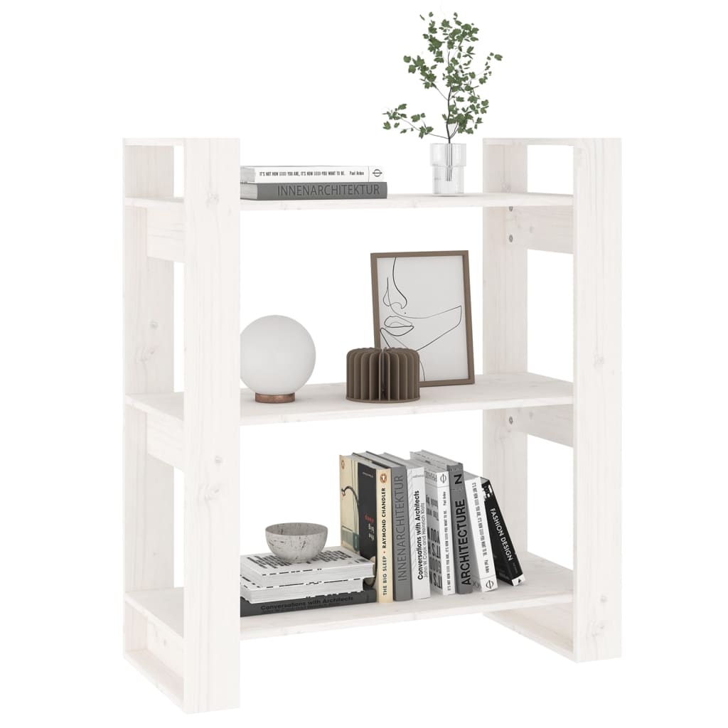 Bücherregal/Raumteiler 41x35x57 cm Massivholz Kiefer