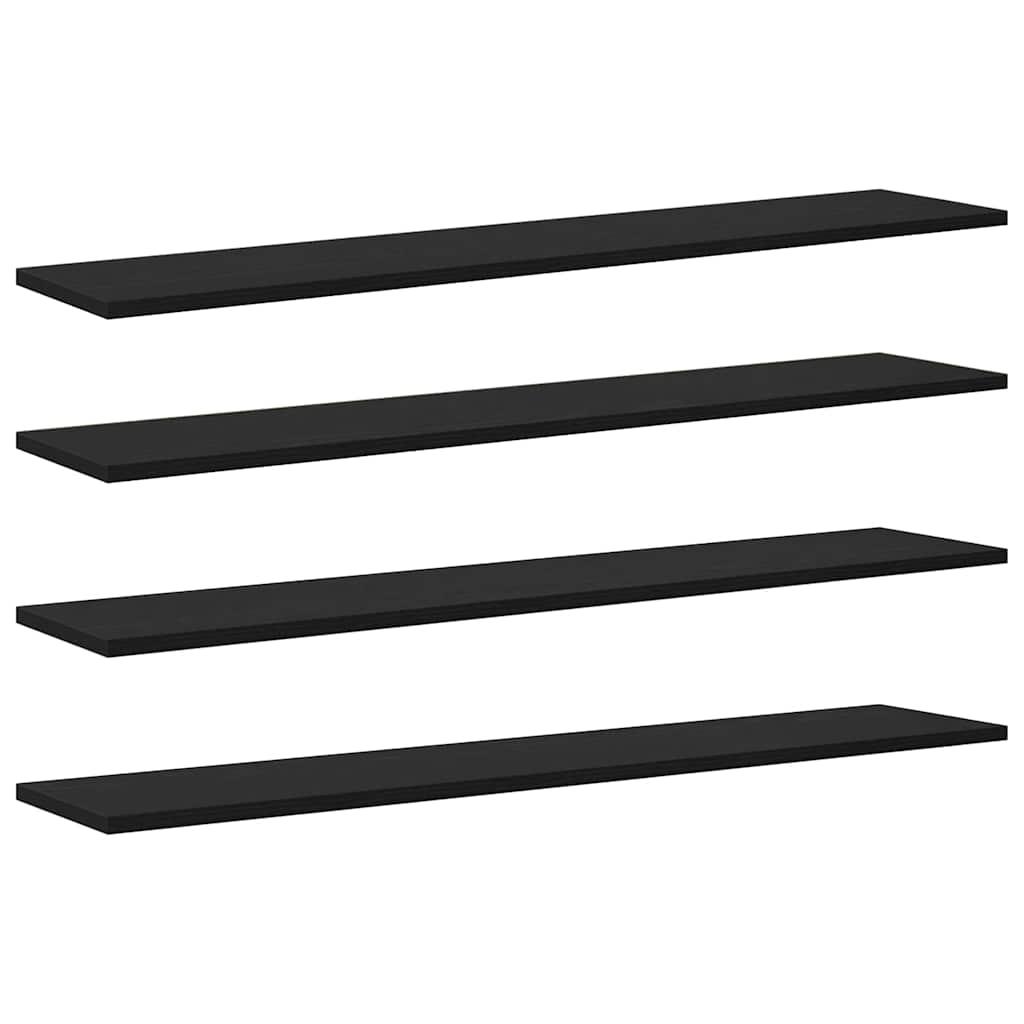 Bücherregal-Bretter 4 Stk. Weiß 40x10x1,5 cm Holzwerkstoff