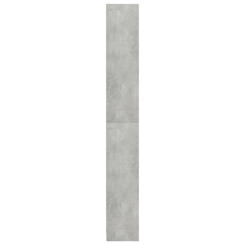 Bücherregal 3 Fächer Weiß 40x24x109 cm Holzwerkstoff