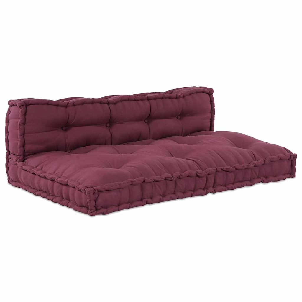 Palettensofa-Auflage Mehrfarbig Stoff Patchwork