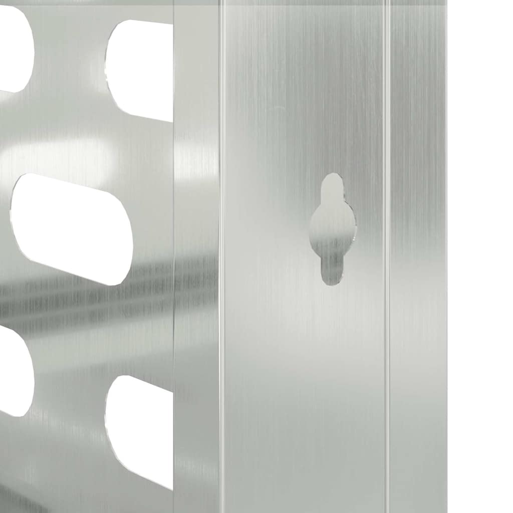 Klimaanlagenabdeckung Schwarz 90 x 40 x 60 cm Stahl