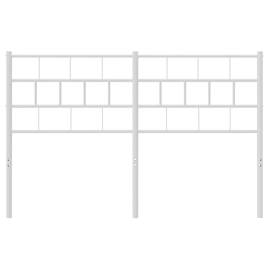 Ersatz-Kopfteil Metall Schwarz 100 cm