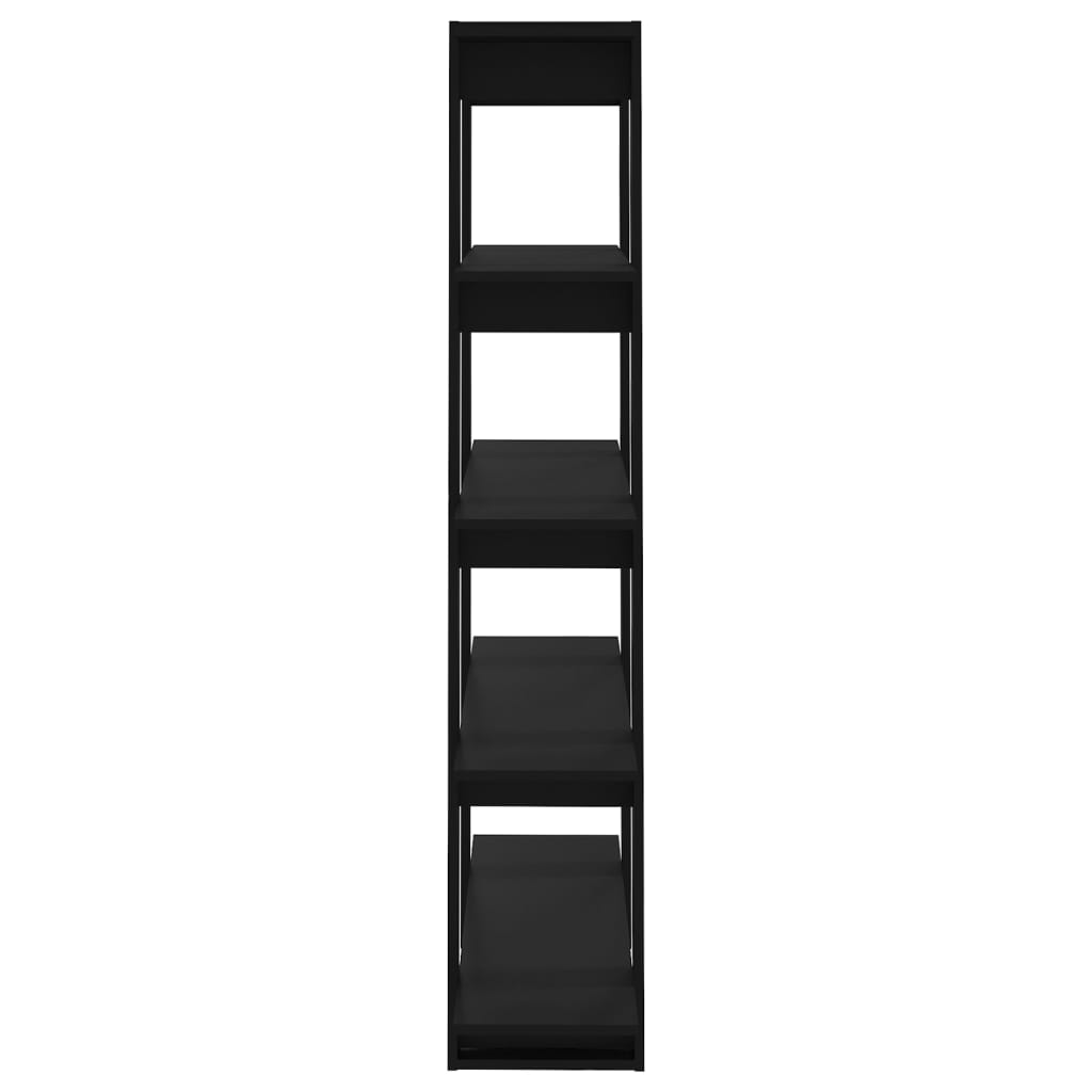 Bücherregal/Raumteiler Weiß 100×30×160 cm