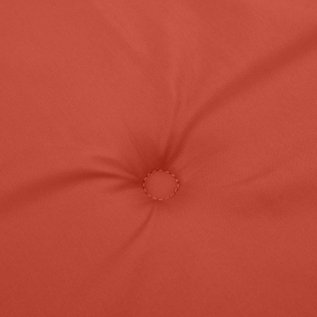 Niedriglehner-Auflagen 2 Stk Melange Anthrazit 100x50x7cm Stoff
