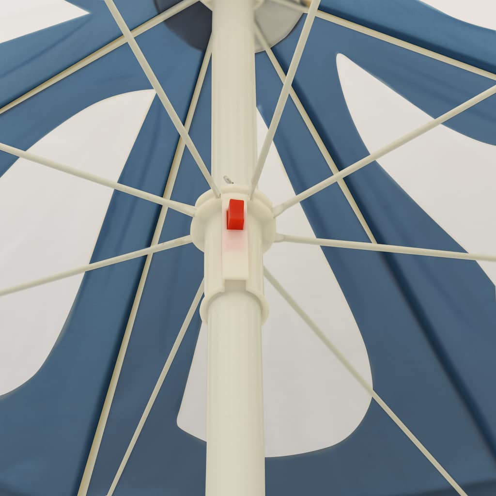 Sonnenschirm mit Stahlmast Sandfarbe 180 cm