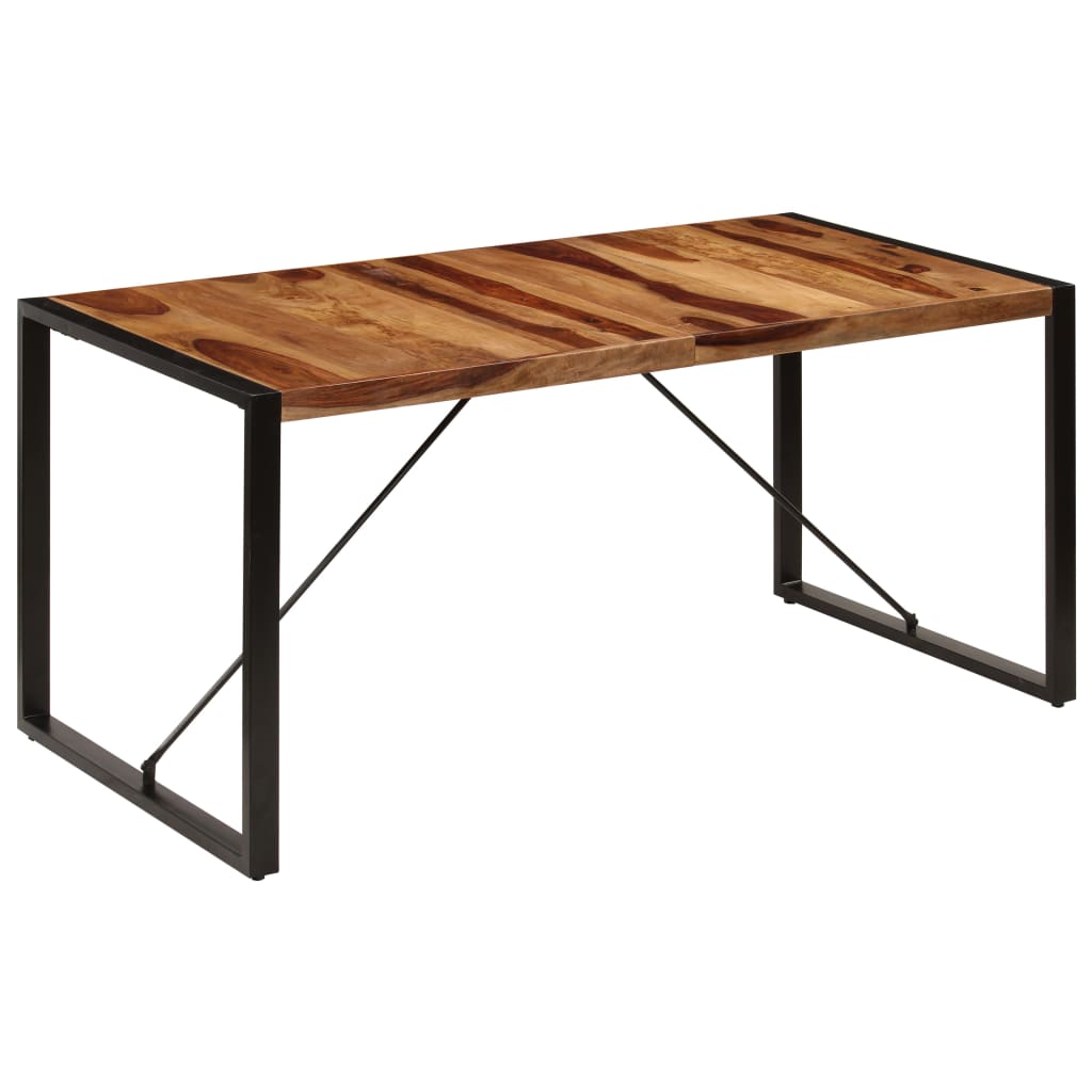 Esstisch 220x100x75 cm Massivholz Akazie