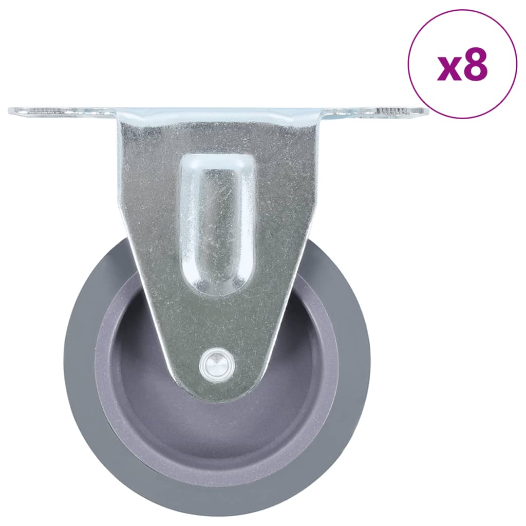 Bockrollen 4 Stk. 75 mm