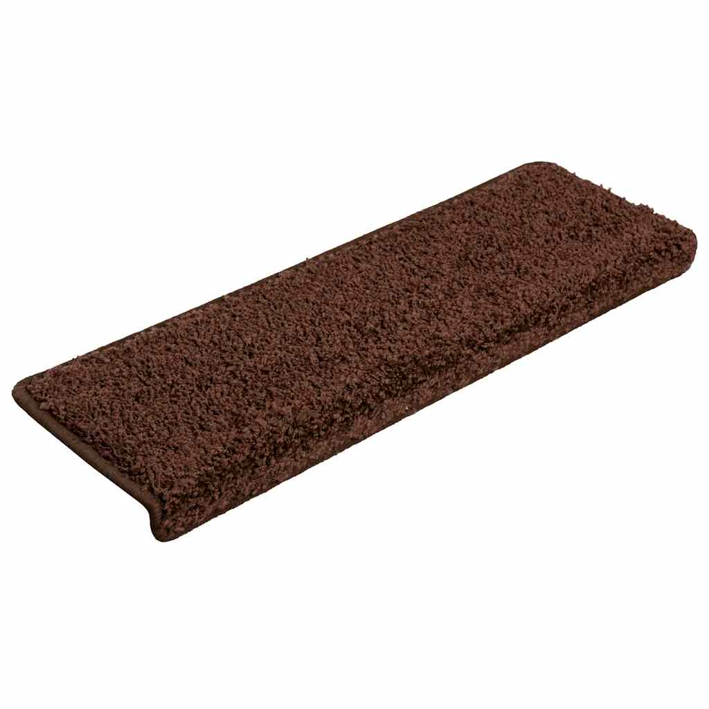 Stufenmatten 15 Stk. 65x21x4 cm Grau Rechteckiger Rand