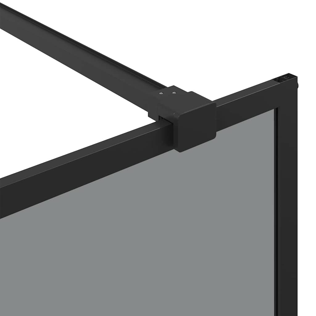 Duschwand für Begehbare Dusche mit Klarem ESG Glas 80x195 cm