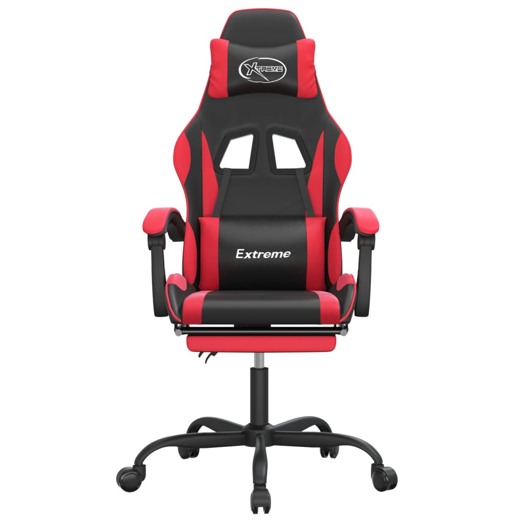 Gaming-Stuhl Schwarz und Golden Kunstleder