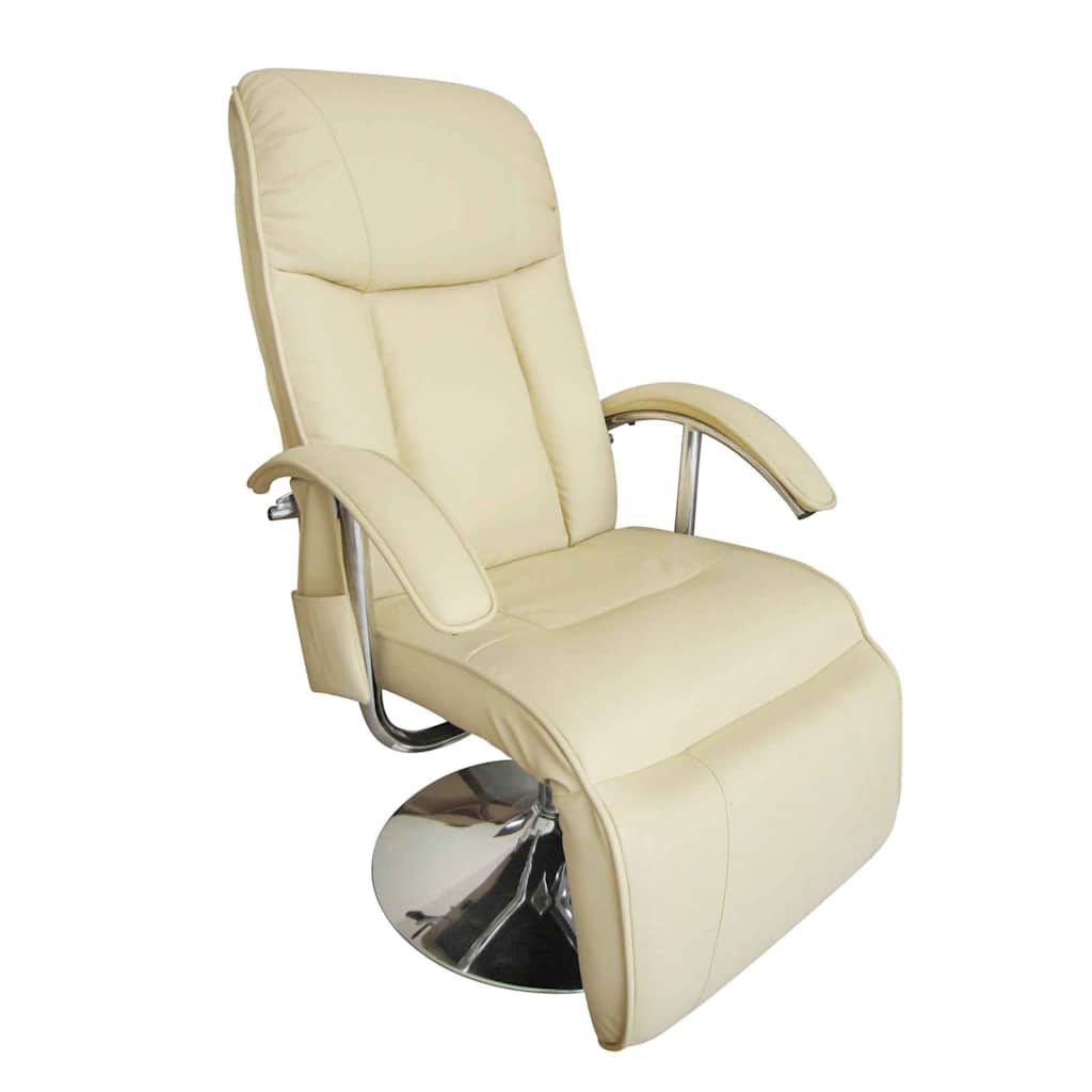 Massagesessel Schwarz Kunstleder