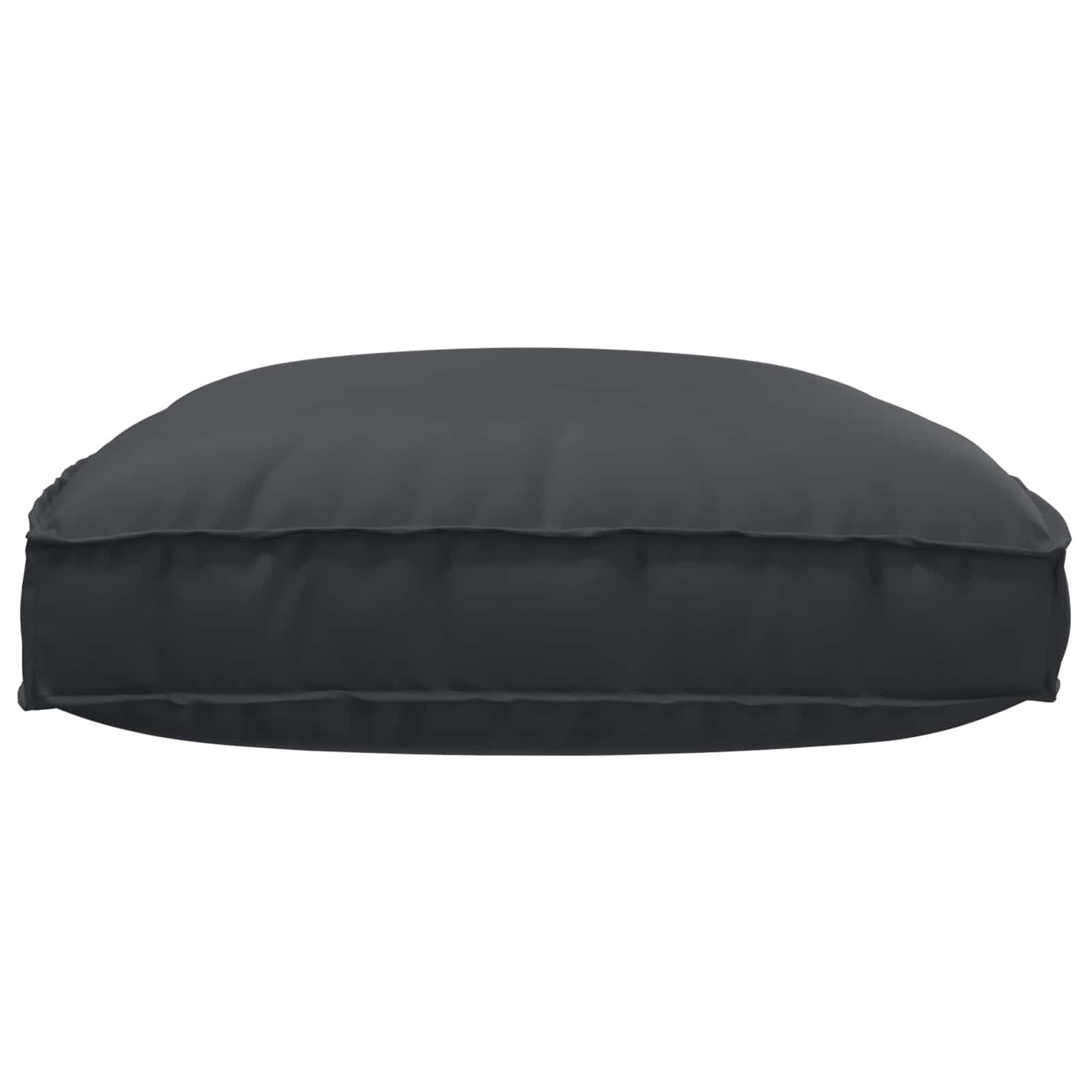 Kissen Anthrazit 120 x 80 x 12 cm Oxford-Stoff