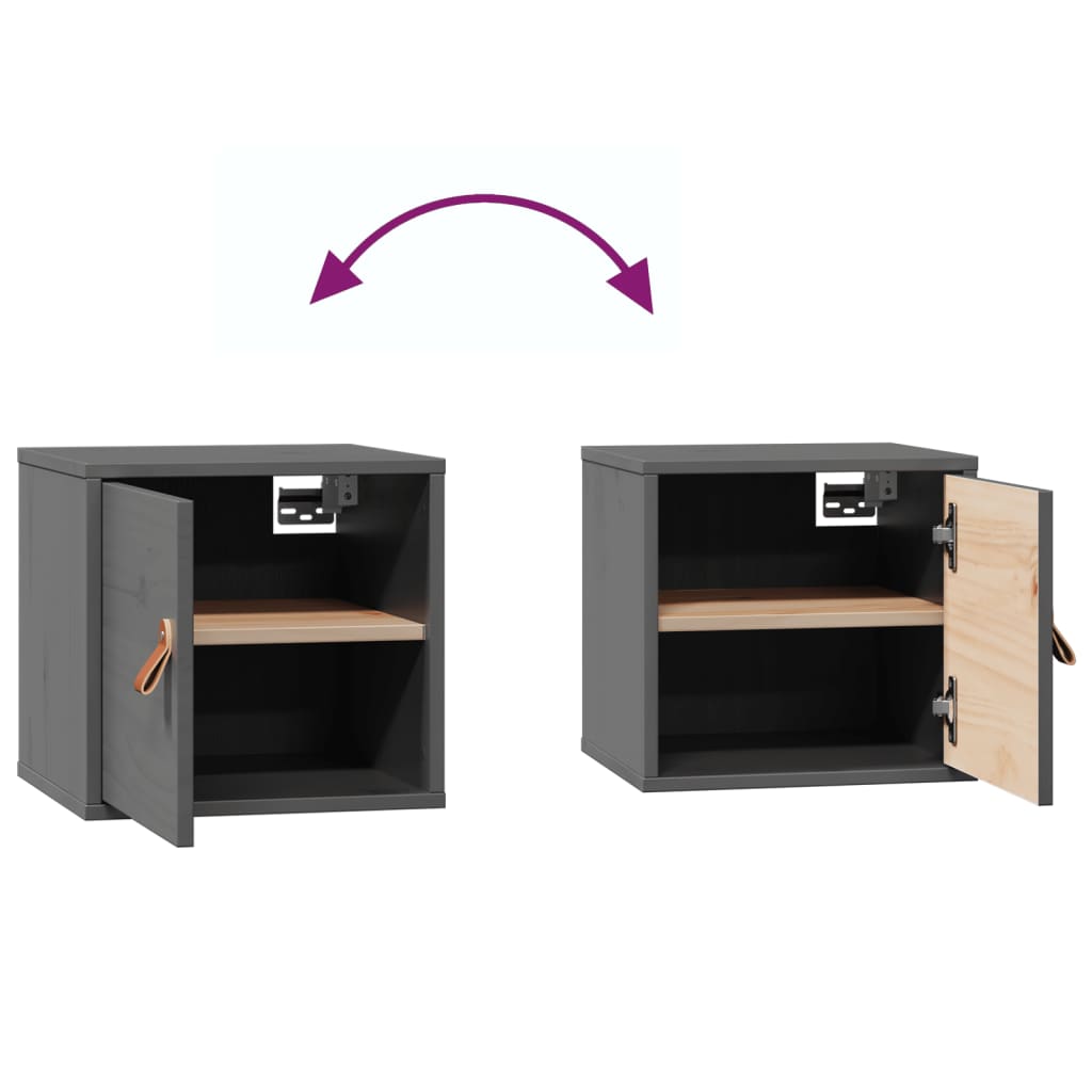 Wandschrank 31,5x30x30 cm Massivholz Kiefer