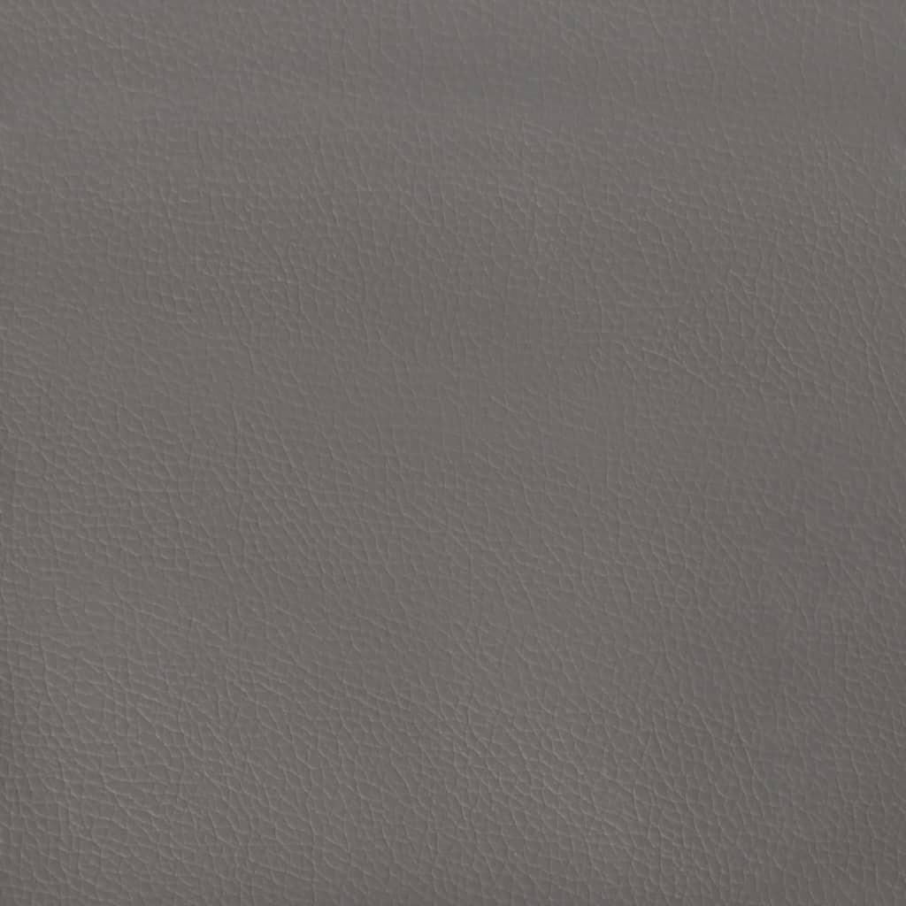 Kopfteil mit Ohren Creme 83x23x78/88 cm Kunstleder