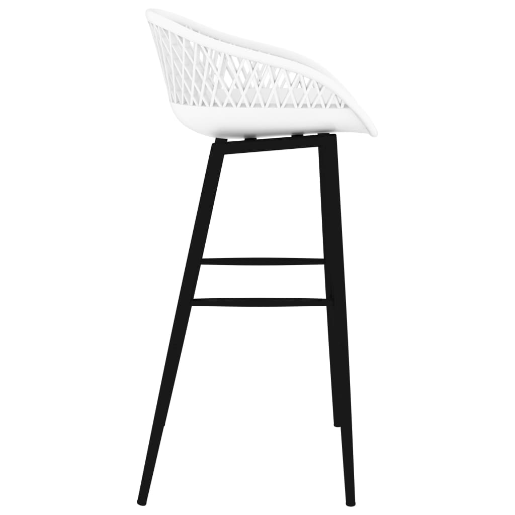 Barhocker 2 Stk. Schwarz