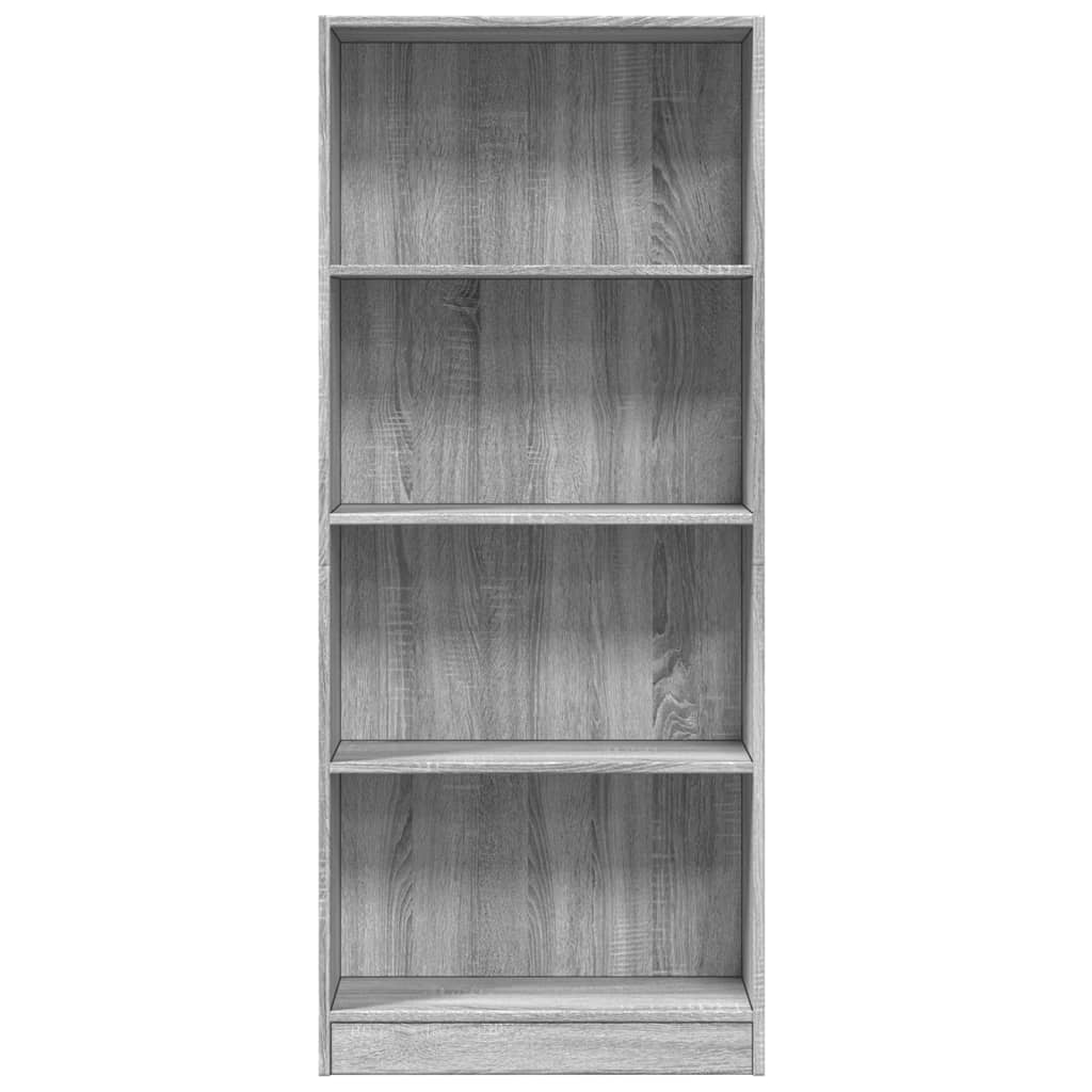 Bücherregal Weiß 40x24x75 cm Holzwerkstoff