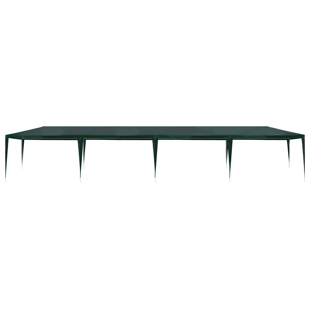 Partyzelt 400 x 300 x 255 cm Rot PE und Stahl