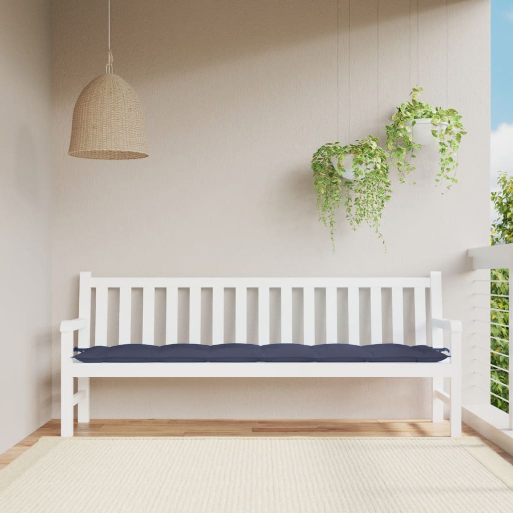 Gartenbank-Auflage Anthrazit 100x50x7 cm Oxford-Gewebe
