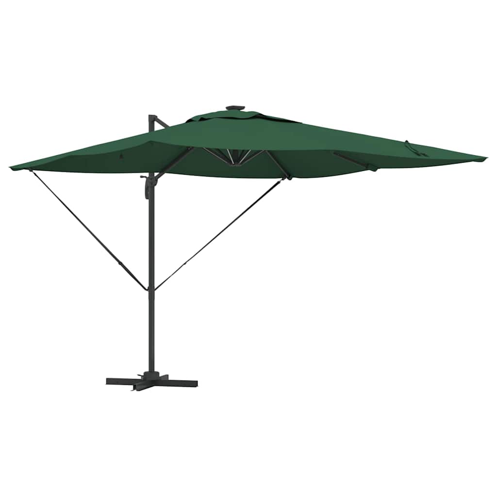 Sonnenschirm Sand 286 x 284 x 270 cm Aluminium und Polyester