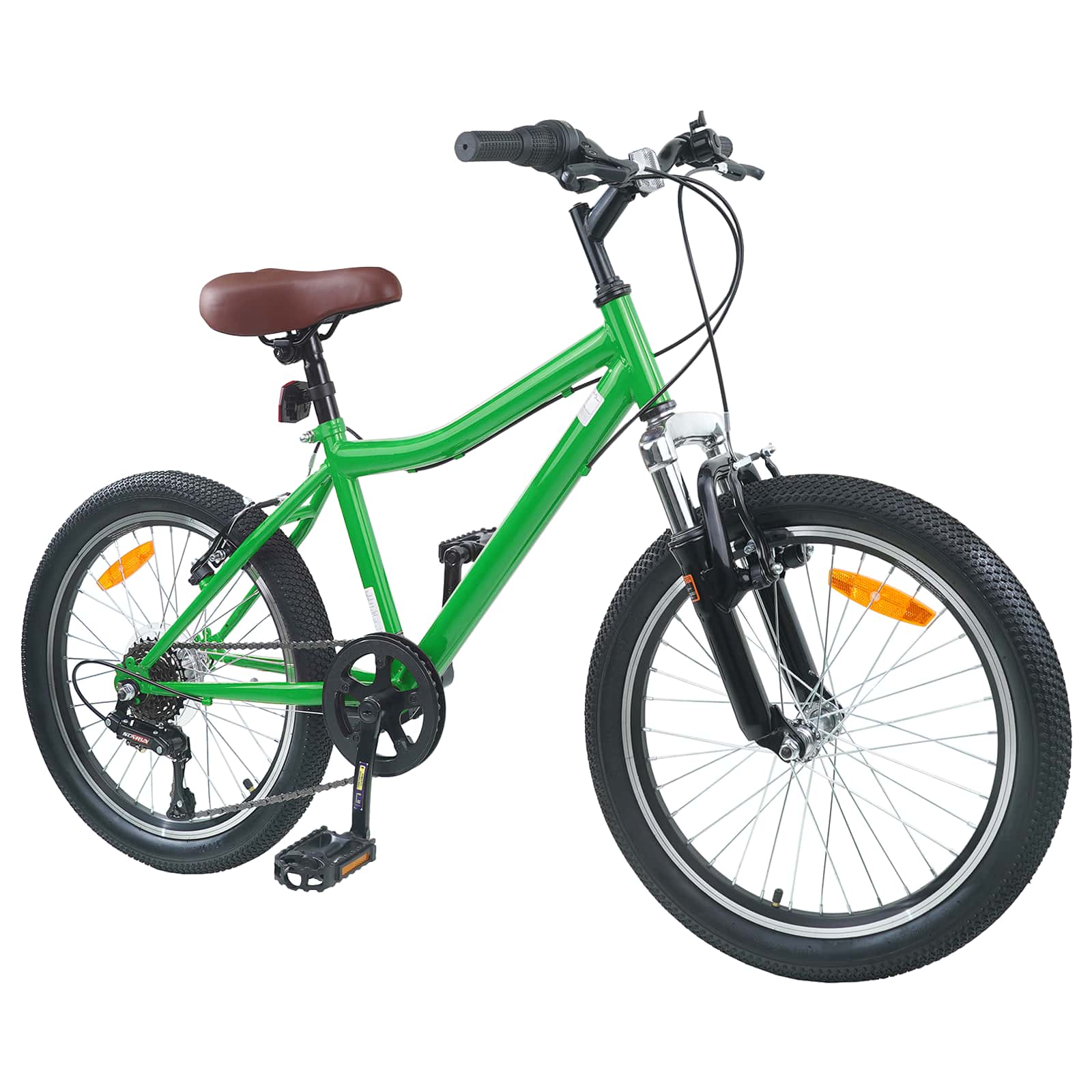 Kinderfahrrad 20 Zoll 6-Speed für 6-11 Jahre alt Schwarz