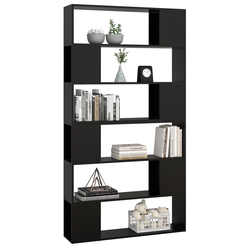 Bücherregal Raumteiler Weiß 100x24x188 cm