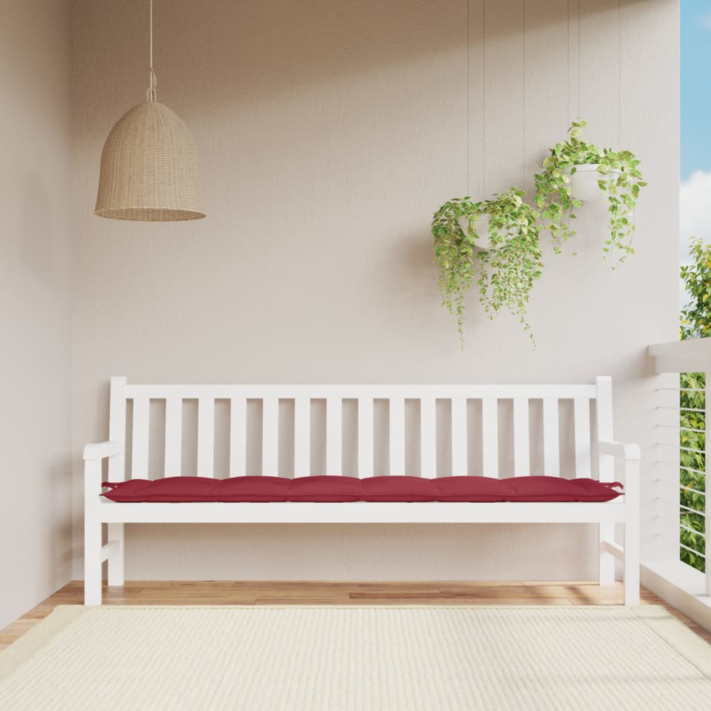 Gartenbank-Auflage Anthrazit 100x50x7 cm Oxford-Gewebe