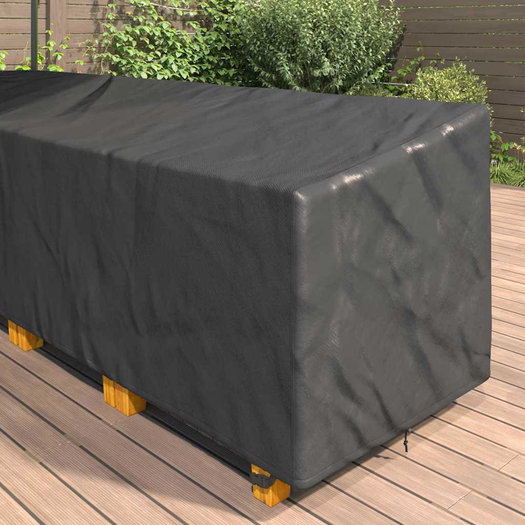 Möbelbezug Schwarz 235 x 235 x 85 cm 210D Oxford Stoff