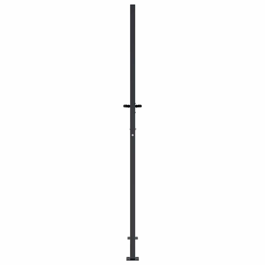Gartentor Anthrazit 100x75 cm Stahl Baum-Design