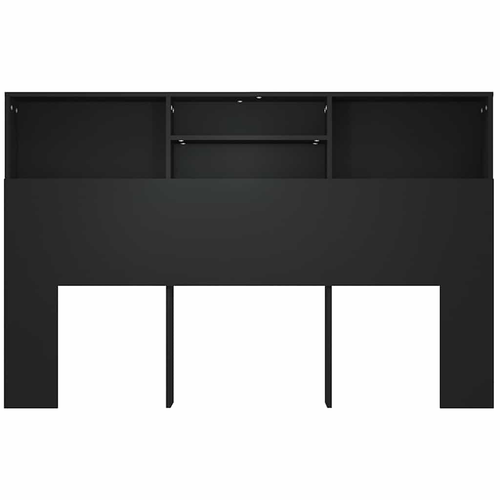 Bett-Kopfteil mit Ablagen Weiß 100x19x103,5 cm