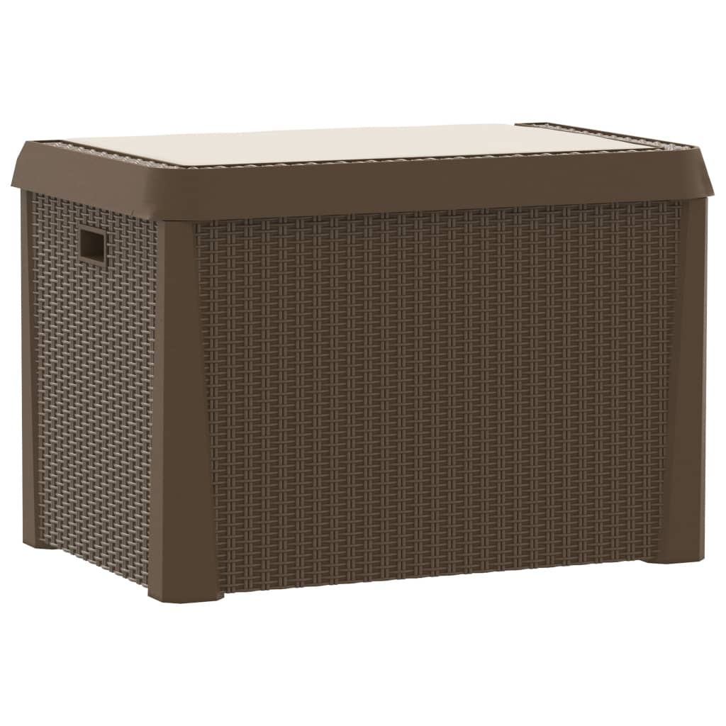 Gartentruhe Anthrazit 125 L PP